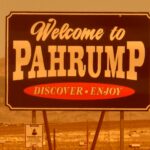 welcome to pahrump sign